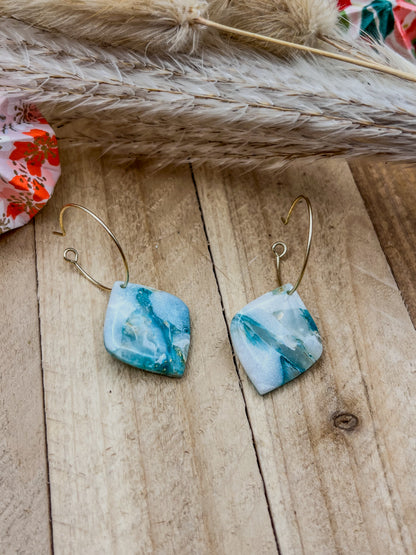 Z'Archives - Marbré #11 - Boucles d'oreilles