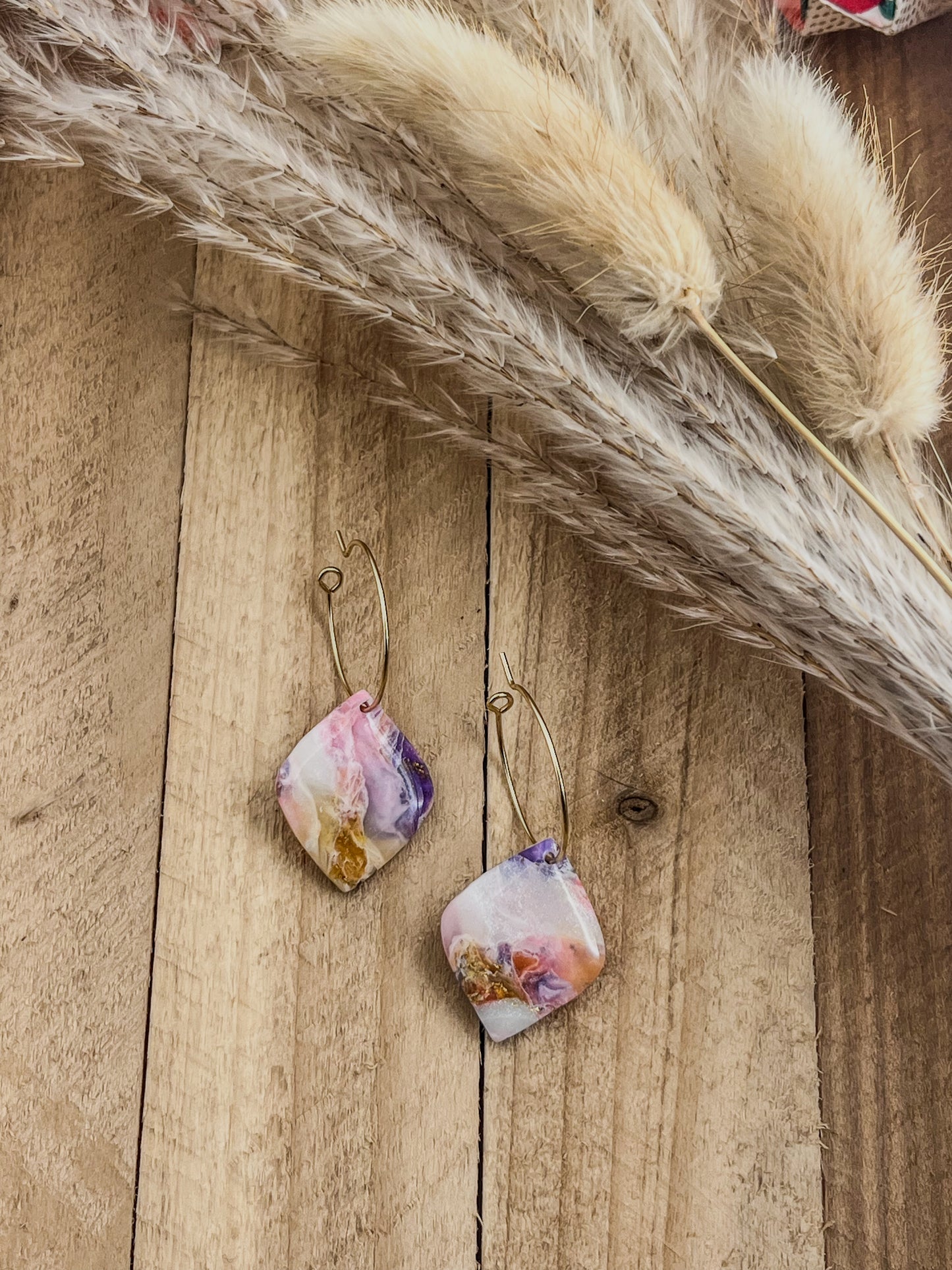 Z'Archives - Marbré #21 - Boucles d'oreilles